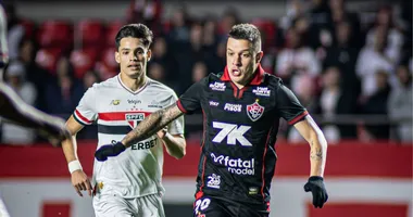 Imagem ilustrativa da imagem Vitória x São Paulo: onde assistir, escalações e mais