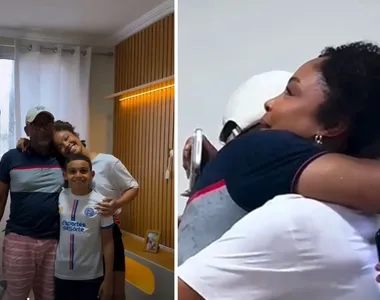 Rafa Moreira deu um apartamento novo ao pai