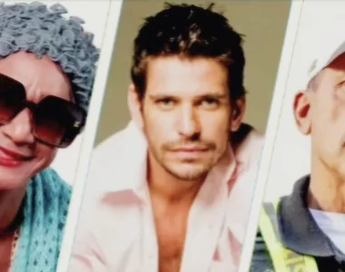 Dona Concinha,  Alexandre Barillari e Flaviano Oliveira