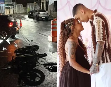 Enzo Santana e Radija Pereira fizeram um Chá de Bênçãos para a segunda filha