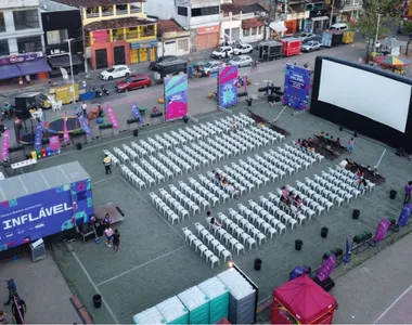 Cinema Inflável chega a Salvador com sessões gratuitas no Parque da Cidade