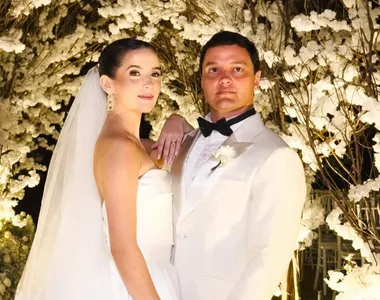 Kawan e Larissa celebraram o união no dia 9 de novembro