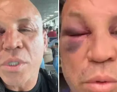 A vitória de Popó veio após a desclassificação de Wanderlei