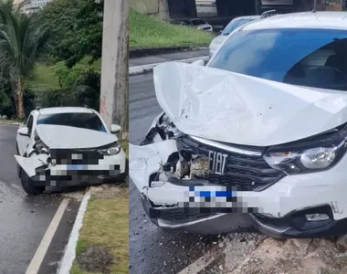 Homem se envolveu em dois acidentes seguidos