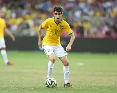 Oscar jogou pela Seleção na Copa do Mundo de 2014