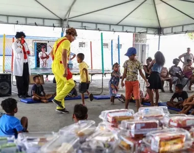 Festival do Cras de Pau da Lima promove lazer para famílias em vulnerabilidade