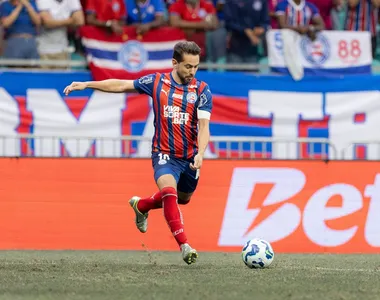 Camisa 10 do Bahia deve ficar 'off' por pelo menos 20 dias