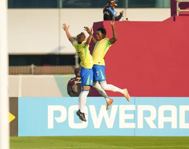 Dell e Ruan Pablo balançaram as redes em goleada do Brasil