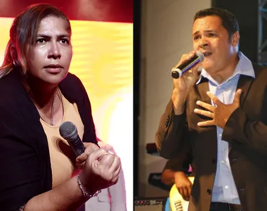 Nara Costa e Márcio Moreno