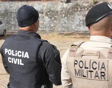Policiais militares encontraram o corpo do vítima
