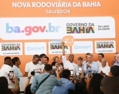 Governador Jerônimo celebrou escolha do local para o novo terminal