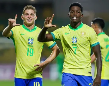 Dell e Ruan Pablo, atacantes do Bahia