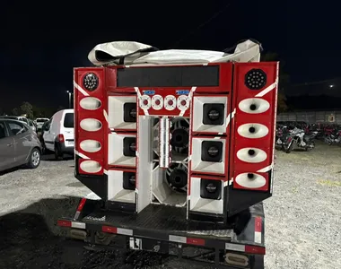 Um dos equipamentos apreendidos