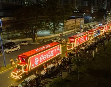 Caranava de Natal da Solar Coca-Cola