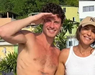 Dupla foi à Gamboa na quarta-feira (19)