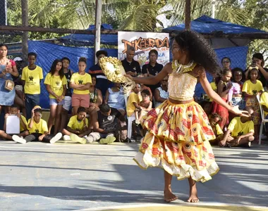 Crianças protagonizaram edição especial do sarau