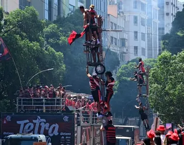 Torcida do Flamengo parou o Rio de Janeiro