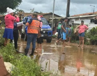 Chuva causou prejuízos na cidade