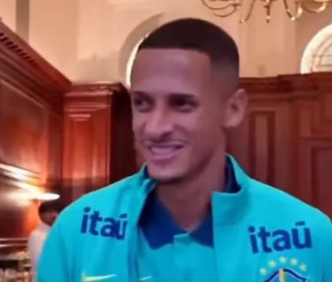 Imagem ilustrativa da imagem Luciano Juba 'brota' em Londres e se apresenta à Seleção Brasileira