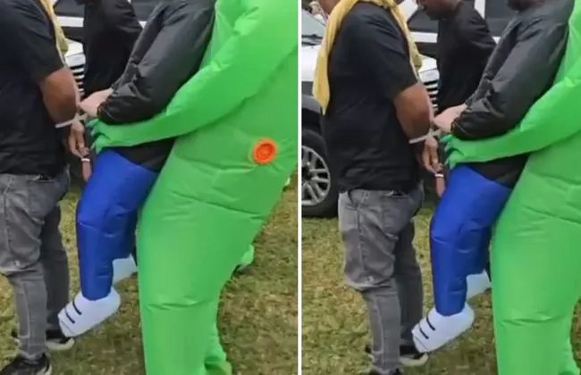 Imagem ilustrativa da imagem Policiais disfarçados de ETs prendem suspeitos em show de Ivete