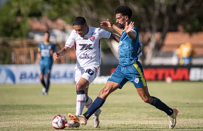 Imagem ilustrativa da imagem Vitória sai na frente, mas fica no empate com o Jequié