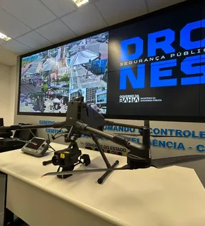 Imagem ilustrativa da imagem Facção treme! SSP lança Super-Drone para intensificar combate ao crime
