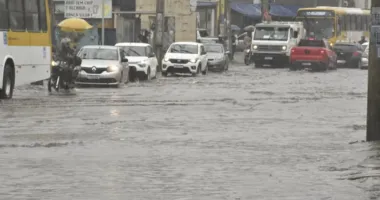 Imagem ilustrativa da imagem Chuva na Bahia: Todo o estado entra em alerta de perigo; veja previsão
