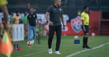 Imagem ilustrativa da imagem Jair Ventura pede paciência com Marinho após pênalti perdido