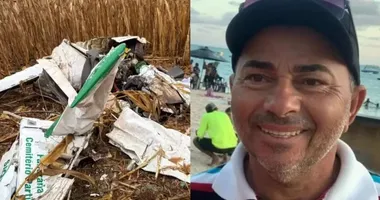 Imagem ilustrativa da imagem Piloto baiano morre após avião cair em Sergipe