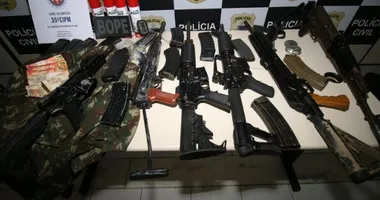 Imagem ilustrativa da imagem Com 7,6 mil armas apreendidas, Bahia entra em seleto top 3 do Brasil