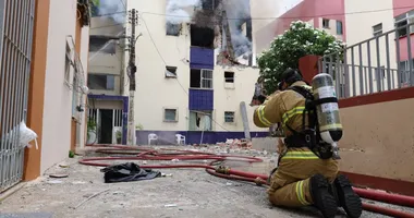 Imagem ilustrativa da imagem Prédio que pegou fogo no Stiep pode ser recuperado, diz Codesal