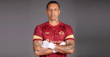 Imagem ilustrativa da imagem Tem goleiro! Feira FC anuncia Sidão, ex-Vasco e São Paulo, para 2026