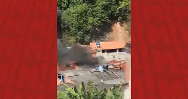 Imagem ilustrativa da imagem Vídeo: Incêndio atinge casa no Vale do Matatu