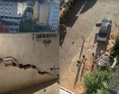 Carro despencou 17 metros em Salvador