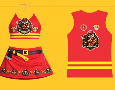 Fantasia e abadá do arrastão