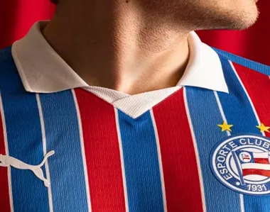 Camisa do Bahia versão jogador é vendida por R$ 599,99