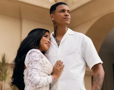 Erika Marques e Julio Cesar se casaram neste sábado (22), em Salvador