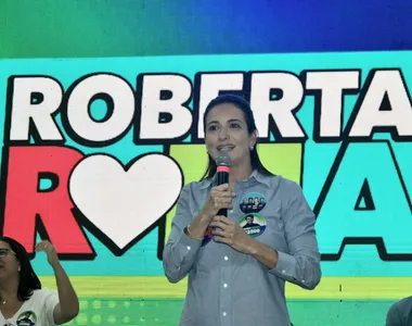 Roberta estava em agenda política na cidade de Cruz das Almas