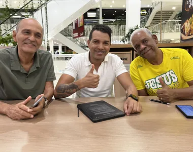Regival Costa, Luciano Gutierrez e Josué Eleutério