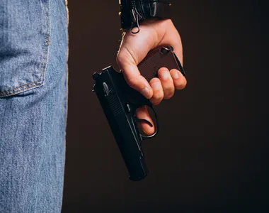 Alguns tiros foram disparados