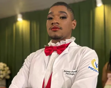 Junior Caldeirão, influenciador da Bahia, rebate críticas por comportamento na faculdade