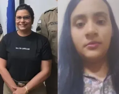 Caroline e Beatriz ficaram feridas