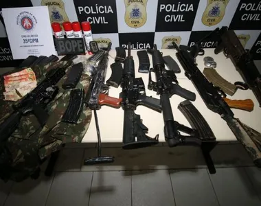 Mais de 7 mil armas de fogo foram retiradas das ruas