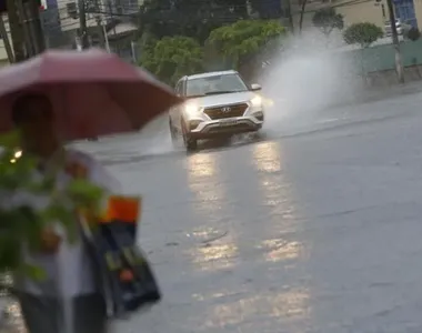 Semana tem sido de chuva em Salvador