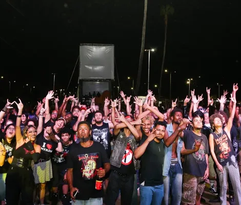 Imagem ilustrativa da imagem Após incertezas, Palco do Rock retorna com público fiel