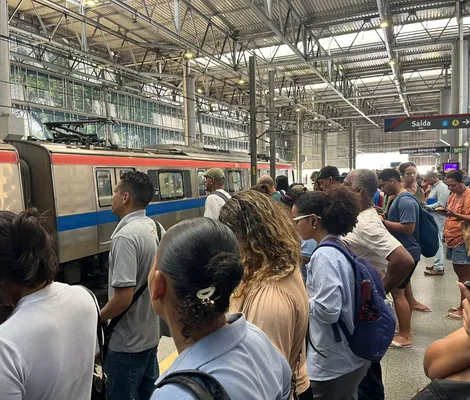 Imagem ilustrativa da imagem Metrô de Salvador apresenta lentidão após problema de energia