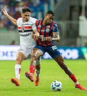 Imagem ilustrativa da imagem Onde assistir e prováveis escalações de Bahia x São Paulo