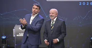 Imagem ilustrativa da imagem AtlasIntel mostra margem apertada de vitória de Flávio contra Lula