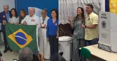 Imagem ilustrativa da imagem Flávio lidera no exterior; Lula vence na Ásia e Oceania
