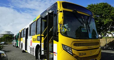 Imagem ilustrativa da imagem Ônibus têm saída impedida de garagens em Salvador; saiba o motivo